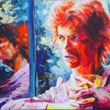 the young bowie 160 x 120cm 20170129